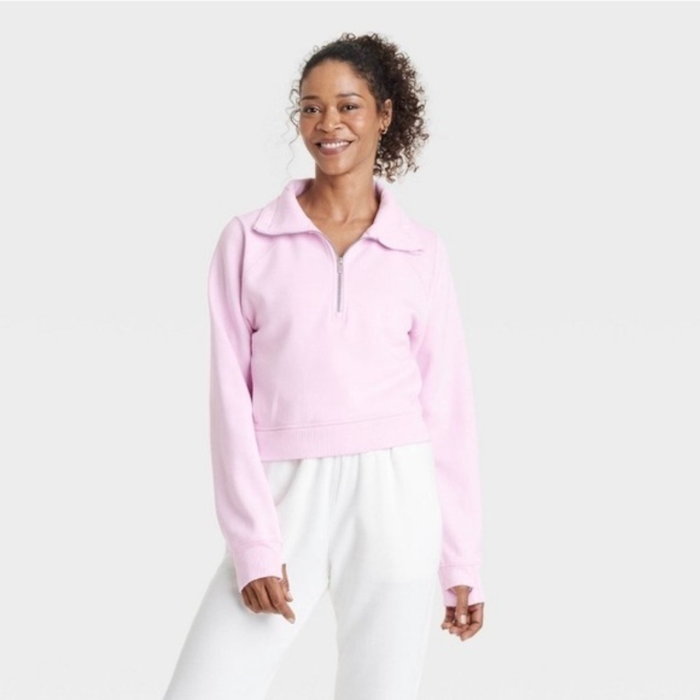 Women’s fleece All in motion XL half zip sweatshirt. NWOT
